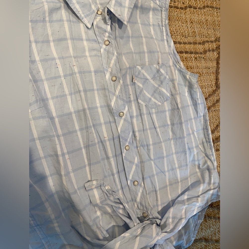Levi’s Rumi Button Up Tank size M - Picture 5 of 6